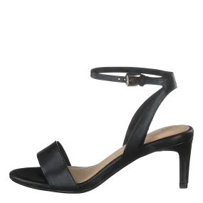 Amali Jewel Black Leather