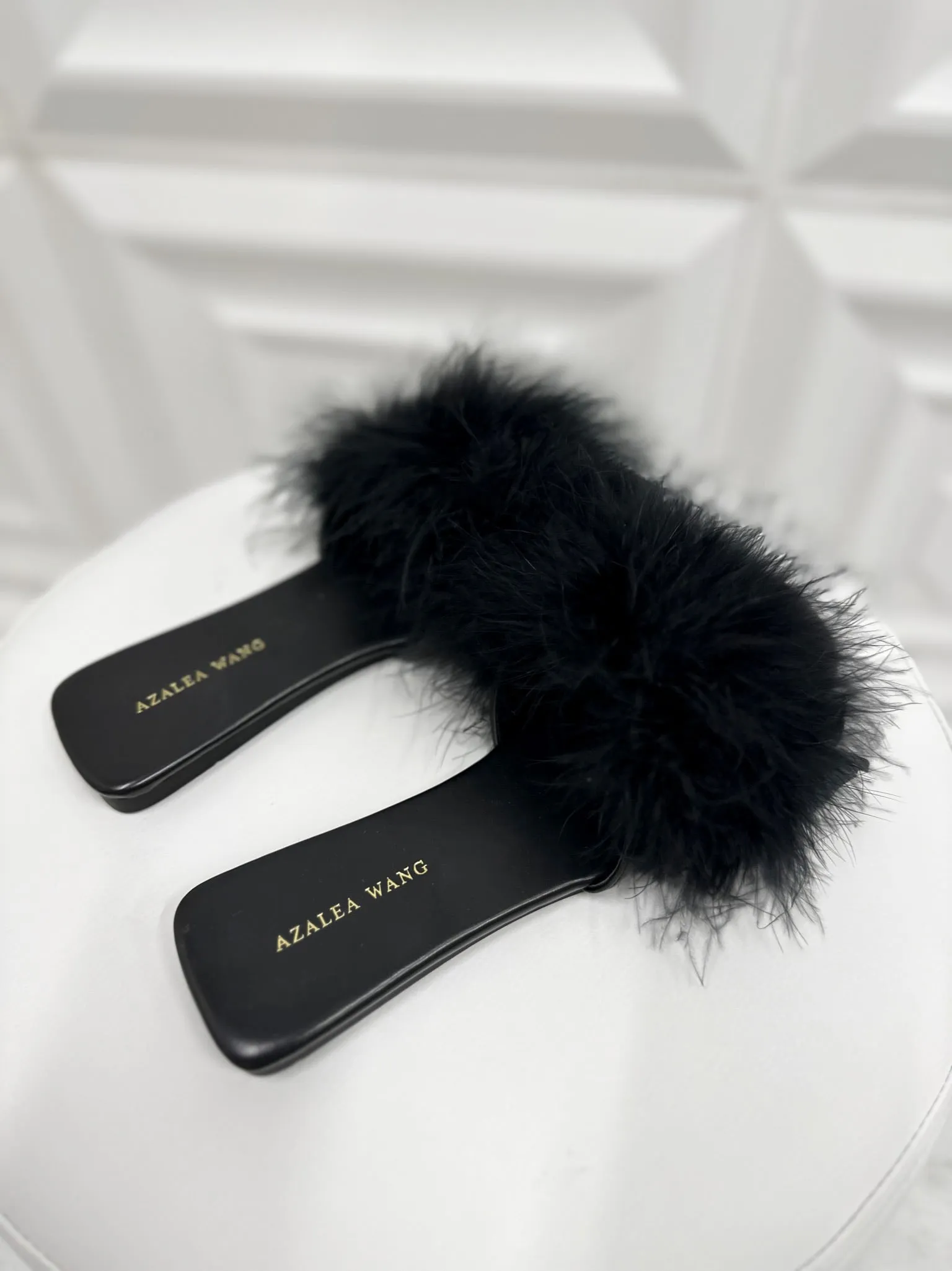 Azalea Wang Janessa Slip Ons (Black)