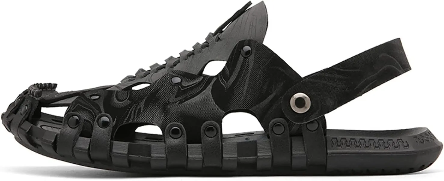 Hiking Sandals for Men Men's Athletic Outdoor Sandals Athletic Outdoor Sandals for Summer Beach Trail Walking
