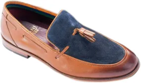 Mens Leather Slip On Tassel Loafer Casual Formal Busines Moccasin Dress Shoes