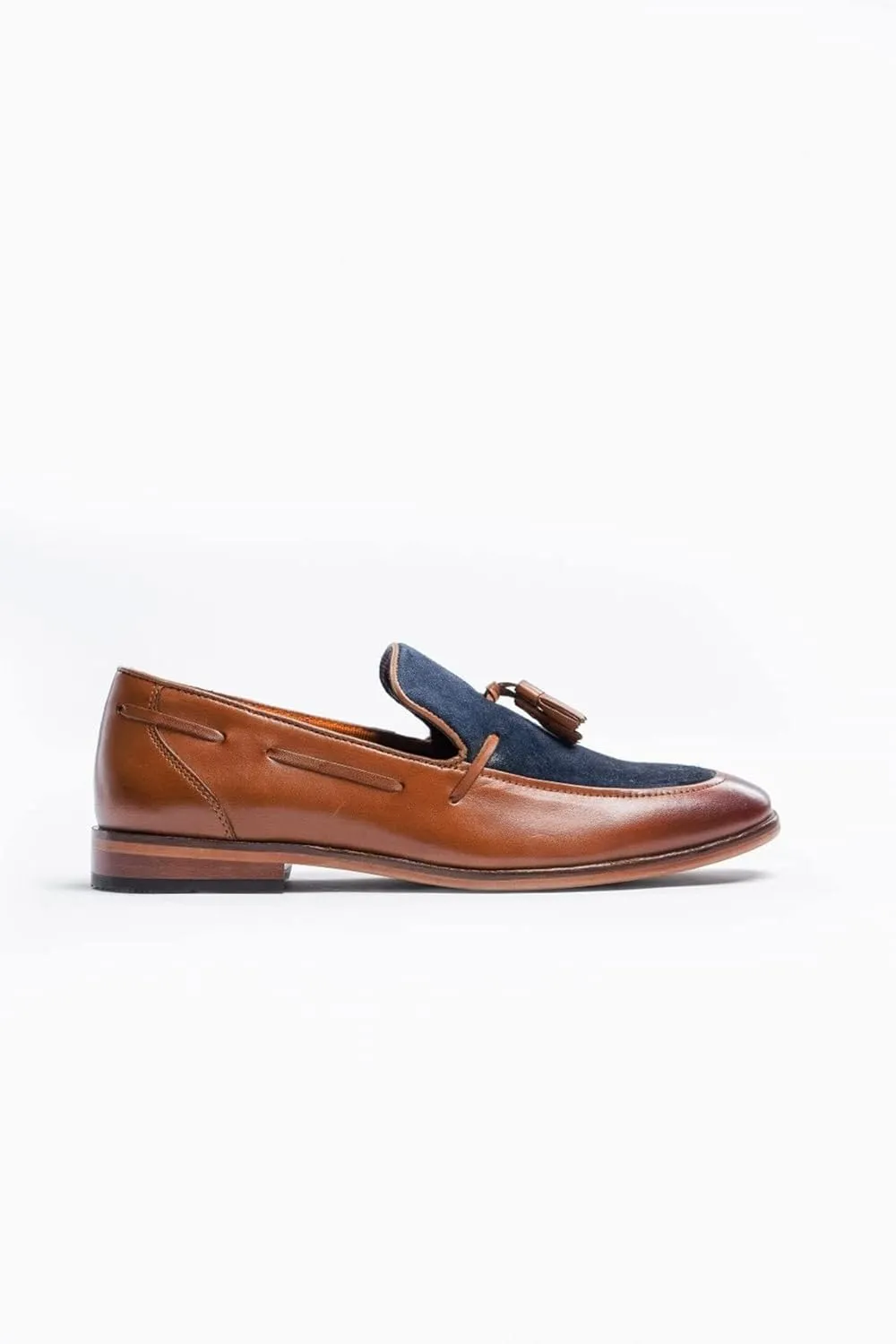 Mens Leather Slip On Tassel Loafer Casual Formal Busines Moccasin Dress Shoes