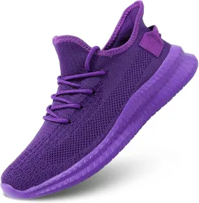 Womens Casual Walking Shoes Mesh Running Tennis Sneakers Lightweight Comfort Work Gym Non Slip Gym Shoes